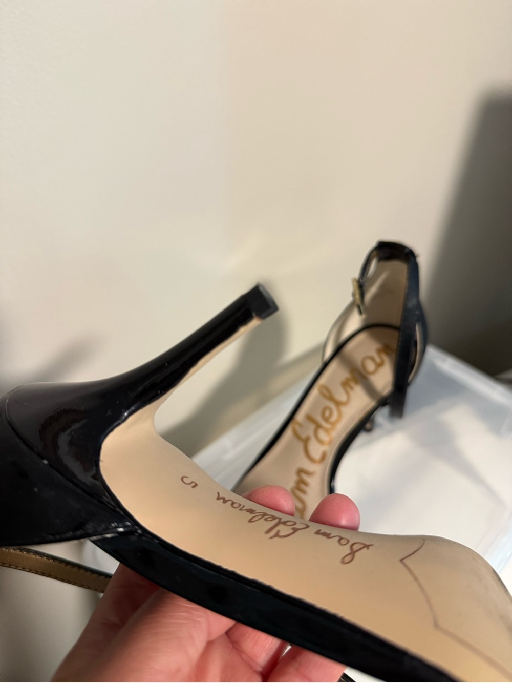 SAM EDELMAN 'Patti' Ankle Strap Sandal - Picture 5 of 6
